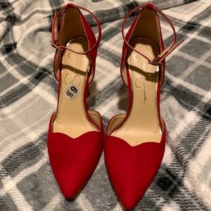 COPY - Jessica Simpson Red high heels